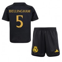 Real Madrid Jude Bellingham #5 Tretí Detský futbalový dres 2023-24 Krátky Rukáv (+ trenírky)